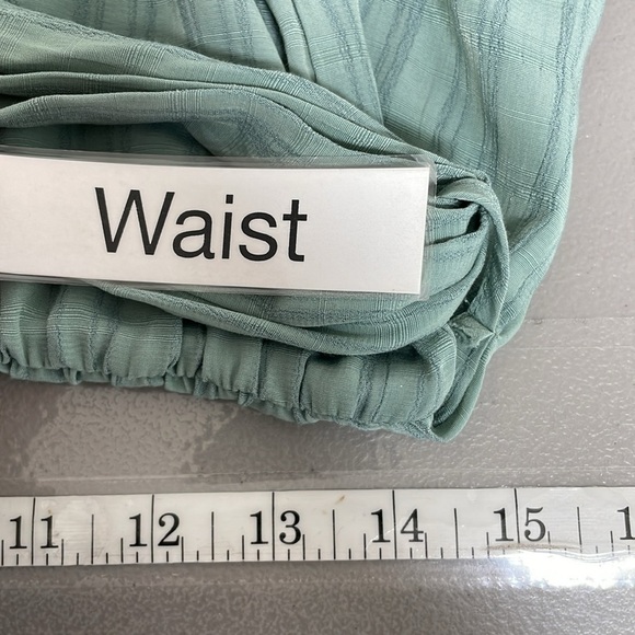 Hyfve Jumpsuit Women's Large Green Long Sleeve V-Neck - Picture 14 of 16